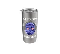 Planet Puns Neptune's NEP-Tunes Stainless Steel Insulated Tumbler