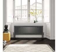 Planet Radiators 3 Column 450 X 1415mm Cast Iron Style Radiator Anthracite