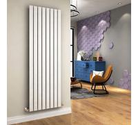 Planet Radiators Flat Panel Single 1800 X 604mm Cast Iron Style Radiator White