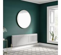 Planet Radiators Three Column 450 X 1415mm Cast Iron Style Radiator White