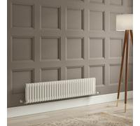 Planet Radiators Two Column 450 X 1415mm Cast Iron Style Radiator White