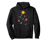 Planet Science Nerd Geek Physics Universe Sun Pullover Hoodie