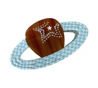 Planet Shape Hair Clip for Adult Teens Creative Jaw Clip Female Spring Barrette Ponytail Holder Daily Hair Decoration