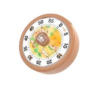 Planet Shape Quiet Timer Rotating Rainbow Visual Countdown Timer for Kids Visual Countdown Multiple Scenarios Portable Rainbow Visual Countdown Timer