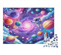 Planet Space Jigsaw Puzzles for Adults Interesting Puzzles 1000 Piece Impossible Puzzle Home Decoration Gifts 70x50cm/1000pcs