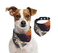 Planet Surface Astronaut Dog Bandana Cat Bandana 1PC Dog Accessories for Small Dogs