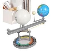 Planet Toys Orbital Model | Sun-Earth-Moon Demonstration Globe For Students | Geography Learning Tool, Solar System Science Model For Elementary Classroom Education