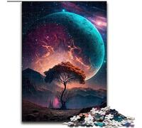 Planet Tree JigsawPuzzle 1000 Pieces for Teenagers, Challenging Game Gifts for Is Ideal As A Gift for The Whole Family (26x38cm)