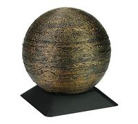 Planet Urn for Ashes, Jupiter Urn, Artistic Urn for Ashes, Decorative Urn for Home (Gold)