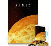 Planet Venus 1000 Piece Jigsaw Puzzles for Adults Jigsaw Memory Gain Stress Release Design Assembly Xmas Gift (50x75cm)