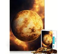 Planet Venus 1000 Pieces Jigsaw Puzzles for Teenagers Solid Logic Toy Peaceful Fun Precision Cut Amazing Present (50x75cm)