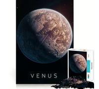 Planet Venus in Space 1000 Piece Jigsaw Puzzles for Adults Jigsaw Memory Gain Stress Release Design Assembly Xmas Gift (50x75cm)