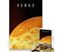 Planet Venus Jigsaws 1000 Pieces for Adults Cognitive Toy Together Fun Image Assembly Art Collection Piece (38x26cm)