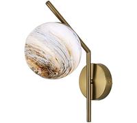 Planet Wall Sconce 3D Lunar Lamp Night Light for Kids' Bedroom, Nursery and Playroom Wall Lamps & Sconces(Bronze-Blue) (Bronzege)