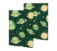 Planet Watercolor Cute Tablet Case Unisex Slim Hard Protective Cover Compatible with iPad 9th/ 8th/ 7th