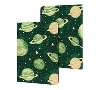 Planet Watercolor Cute Tablet Case Unisex Slim Hard Protective Cover Compatible with iPad 9th/ 8th/ 7th