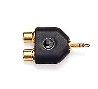 Planet Waves 1/8 Inch Male Stereo to Dual RCA Female Adaptor