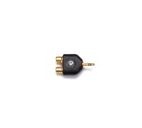 Planet Waves 1/8 Inch Male Stereo to Dual RCA Female Adaptor