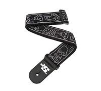 Planet Waves 50JS01 Gewebegurt Nylongewebe Joe Satriani Collection Skulls