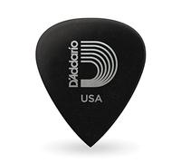 Planet Waves 6DBK7-25 1.5mm Duralin Precision Extra Heavy Picks - Black (Pack of 25)
