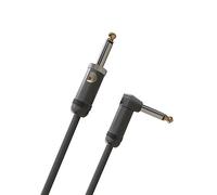 Planet Waves D’Addario Accessories American Stage Guitar Cable - Premium Instrument Cable with ¼ Inch Ends - Guitar Cord Made in the USA - Straight to Right Angle - 20 feet