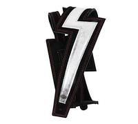 Planet Waves D'Addario Leather Adjustable Guitar Strap, Lightning Bolt