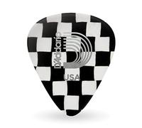 Planet Waves Light Checkerboard Celluloid Guitar Picks (Pack of 10) | D’Addario celluloid guitar picks deliver classic tone, smooth feel, precise attack and reliable control for every style.