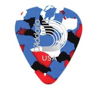 Planet Waves Multi-Color Celluloid Guitar Picks - 10 Pack - Extra Heavy Gauge