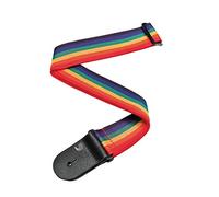 D'Addario Polypro Guitar Strap Guitar Strap, Rainbow