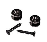 Planet Waves PWEP102 Solid Brass End Pins - Black (Pair), 2.2 in*0.7 in*5.0 in