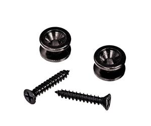 Planet Waves PWEP102 Solid Brass End Pins - Black (Pair), 2.2 in*0.7 in*5.0 in