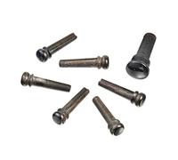 Planet Waves PWPS1 Ebony Bridge Pins with End Pin Set Ebony