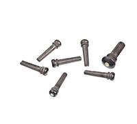 Planet Waves PWPS2 Ebony Bridge Pins with End Pin Set - Abalone Inlay, 4.0 in*0.3 in*5.0 in