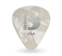 Planet Waves White Pearl Celluloid Guitar Picks Pack of 100 - Medium
