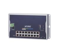 Planet WGS-4215-16P2S Managed L2 Fast Ethernet (10/100) Black Network Switch