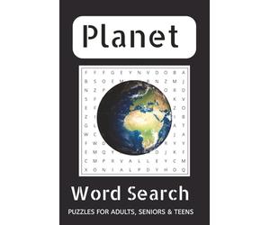 Planet Word Search Puzzle Book: Word Searches with Easy to Read Print about Planet, Planet Earth, Mother Earth and More | 6x9 inches, 110 pages | 50+ ... Gift for Vacations, Holidays and Free Times