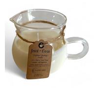 Planet Zero Joint Ease Soybean & Jojoba Oil Massage Candle 200g in 250ml Reusable Glass Jug. Natural Plant Oils Create Luxury Moisturising Body Lotion. Rosemary, Ginger, Geranium & Clove Scent