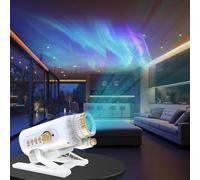 Planetarium 3D Galaxy Projector, Built-in 60 Scene Modes, with Bluetooth Speaker & Remote Control, Star Projector Light for Living Room Bedroom, Suitable forr Gifts for Kids, Adult（Robot Dog White）