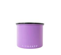 Planetary Design Airscape Stainless Steel Coffee Canister | Food Storage Container | Patented Airtight Lid | Push Out Excess Air and Preserve Freshness (Small 0,7 L, Light Purple, Matte Lupine)