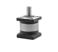 Planetary Gear Reducer Nema 23 57mm Stepper Motor Gearbox Speed Ratio 5:1 10:1 Step-Down 6.35/8mm(6.35 Input 14 Output,Ratio 40 to 1)