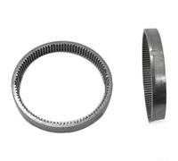 Planetary Gearbox Kit for Electric Scooter and E-For Bike, 37-Tooth PA66 Nylon Reduction Set with Clutch, Complete Motor Gear Assembly Transmission Parts(C)