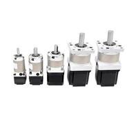 Planetary Geared Reducer 1PC Micro Nema8/11/14/17/23/24 0.67-3.5a Stepper Motor With Gear Planetary Reducer Gearbox(Ratio 5,Nema8 20X41mm)