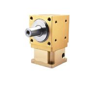 Planetary Geared Reducer 1PC Precision Right Angle Reducer Commutator Planetary Gearbox Nema 17 Stepping Stepper(For nema 17 stepper,AT42-C2 ratio 3)