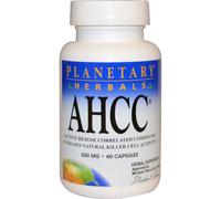 Planetary Herbals, AHCC (Active Hexose Correlated Compound), 500 mg, 60 Capsules