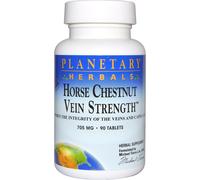 Planetary Herbals, Horse Chestnut, Vein Strength, 705 mg, 90 Tablets