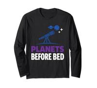Planetary Observer Telescope Astronomy Amateur Astronomer Long Sleeve T-Shirt
