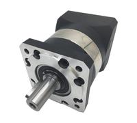 Planetary Reducer 110mm/130mm Servo Motor Ratio 5:1-100:1 High Torque Right Angle Gearbox 100mm Flange Servo Motor Reducer(Ratio 50,Input22 for 130servo)