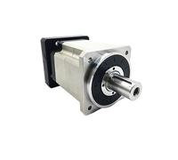 Planetary Reducer 3:1,10:1-100:1 Ratio Helical Gear Gearbox 19,22,24mm Input High Precision For 110,130mm Servo Motor Welding Reliable Operation(Ratio 4 to 1,22mm Input)