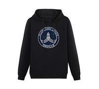 Planetary Union The Orville Space Sci Fi Hoodies Long Sleeve Pullover Loose Hoody Sweatershirt Black M