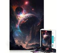Planetary Wonderland Jigsaw Puzzles 1000 Pieces for Adults Brain Skill Stress Release Exact Edge Wall Art Decor (50x75cm)